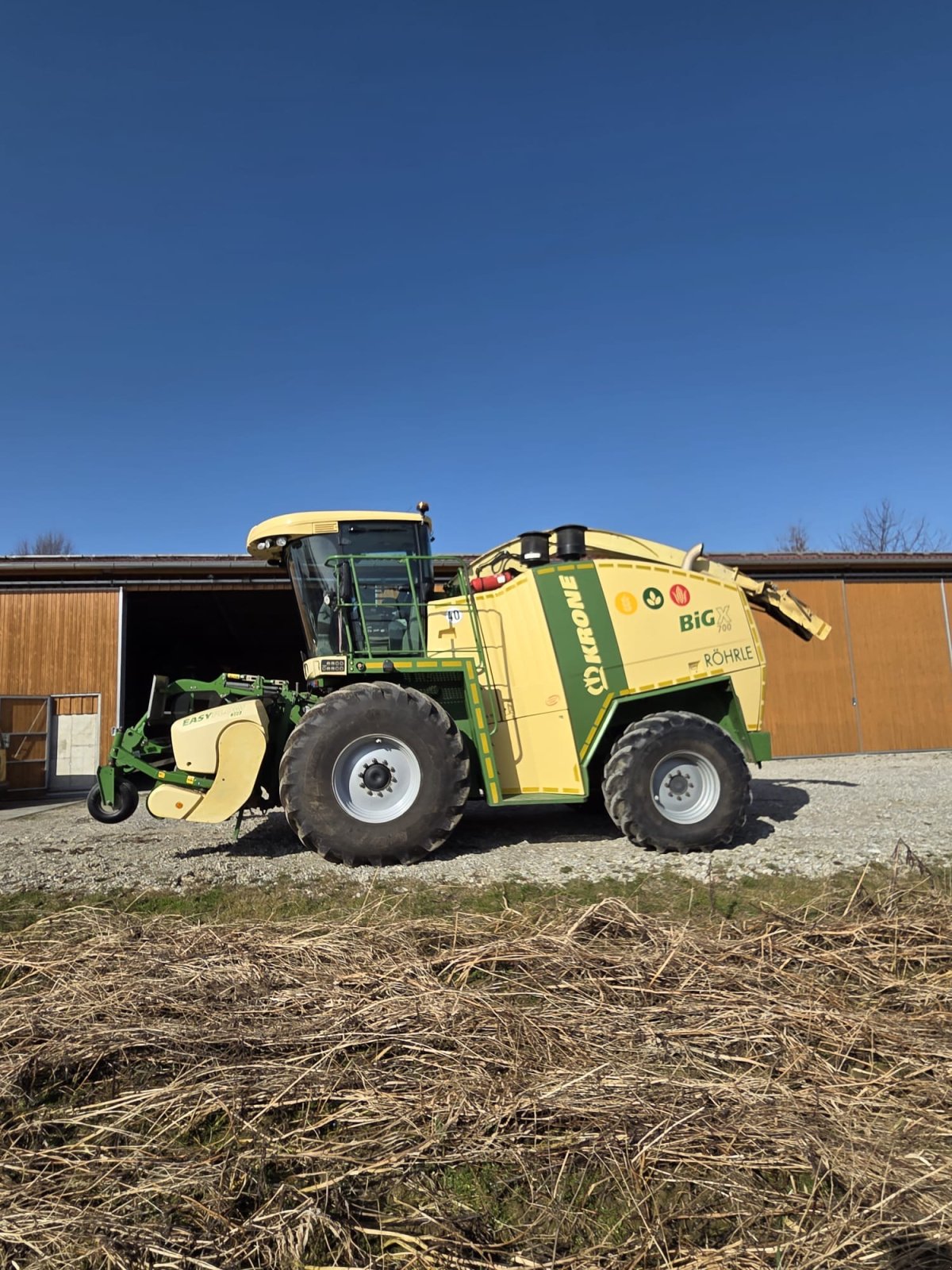 Feldhäcksler типа Krone Big X 700, Gebrauchtmaschine в Friedberg-Derching (Фотография 7)