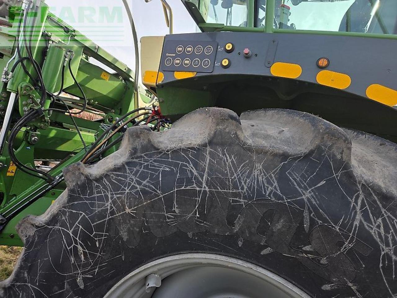 Feldhäcksler des Typs Krone big x 770, Gebrauchtmaschine in NEUENDORF AM SPECK (Bild 5)