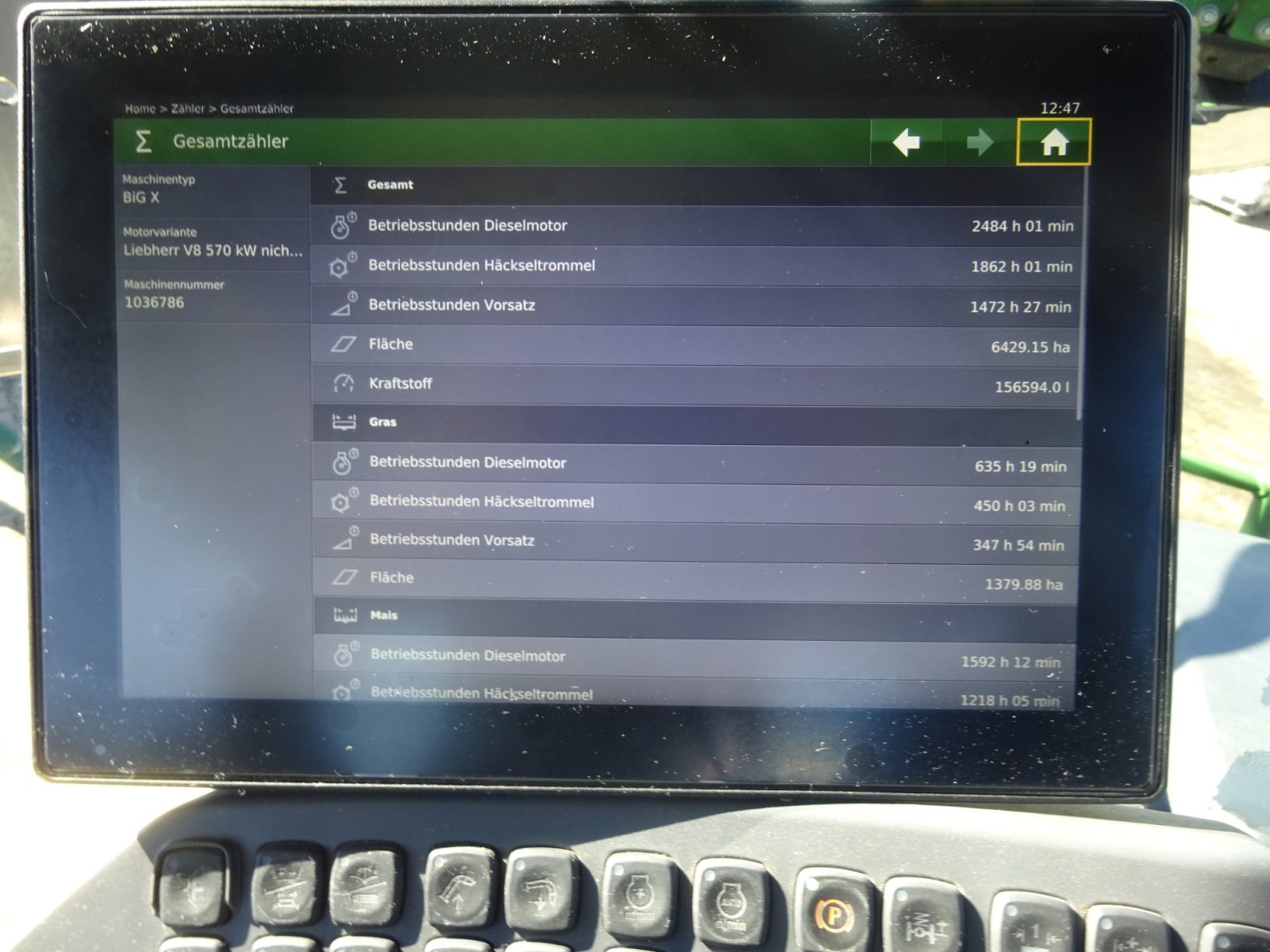 Feldhäcksler tipa Krone BIG X 780 Stufe 0, Gebrauchtmaschine u Tuntenhausen (Slika 13)