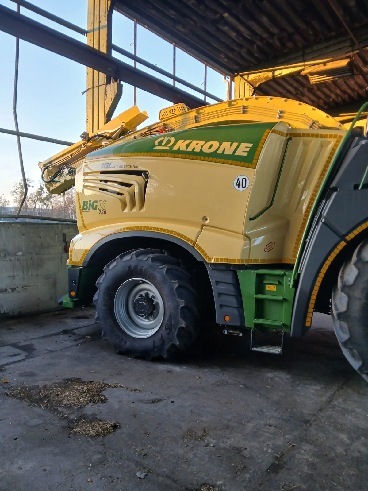 Feldhäcksler tip Krone Big X 780, Gebrauchtmaschine in Zerbst / Anhalt (Poză 5)