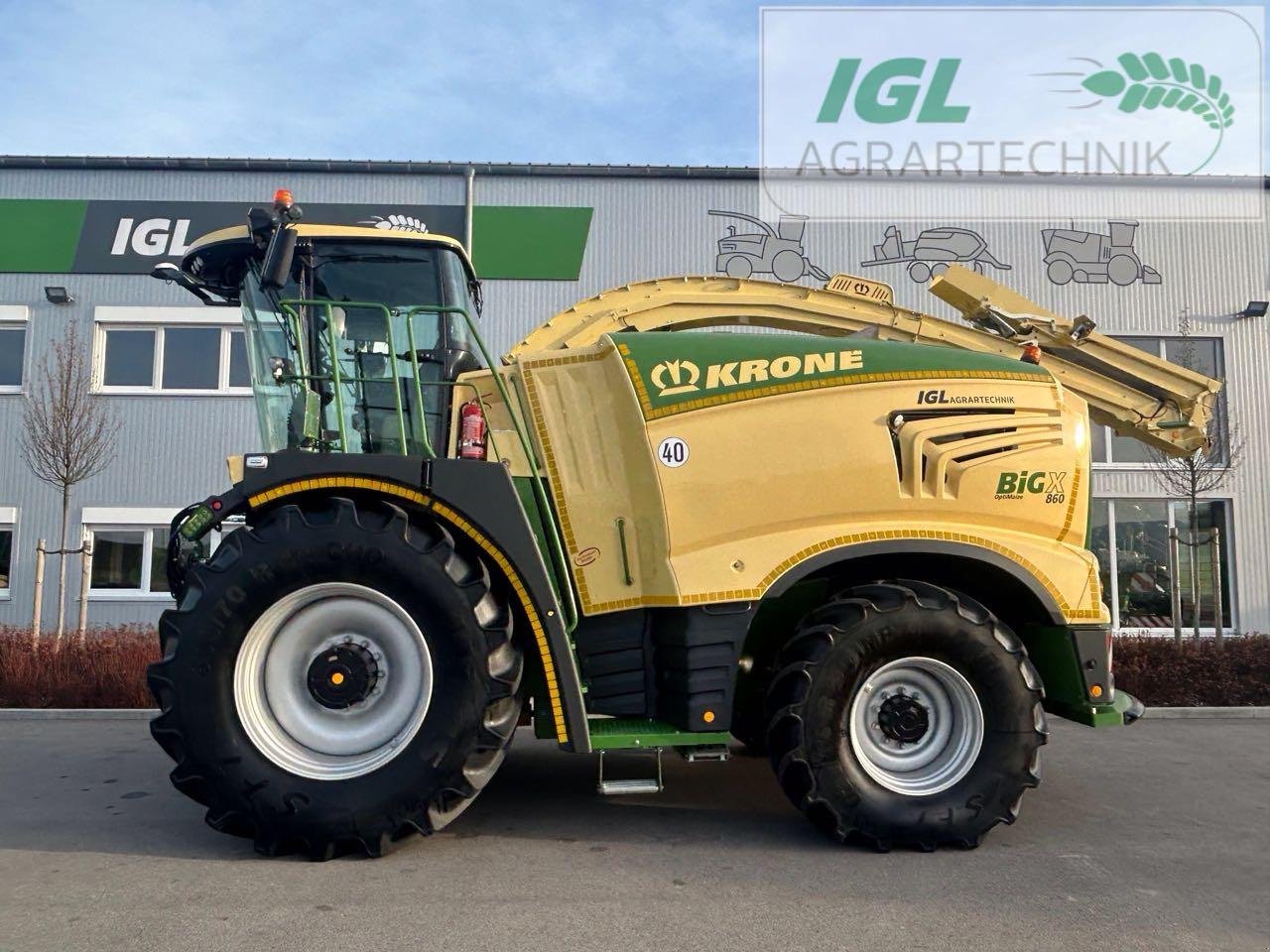 Feldhäcksler tip Krone BiG X 860 (St 5) (BX404-32), Neumaschine in Nabburg (Poză 1)