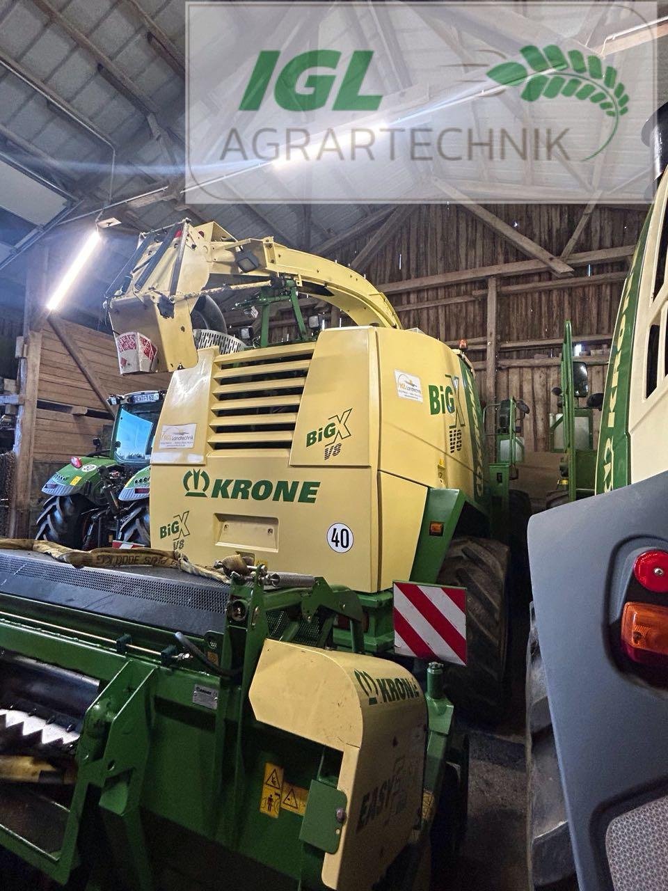 Feldhäcksler типа Krone BiG X V 8, Gebrauchtmaschine в Nabburg (Фотография 8)