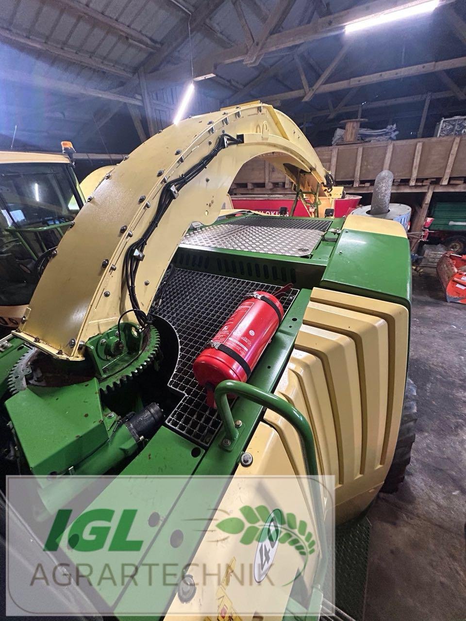 Feldhäcksler типа Krone BiG X V 8, Gebrauchtmaschine в Nabburg (Фотография 10)