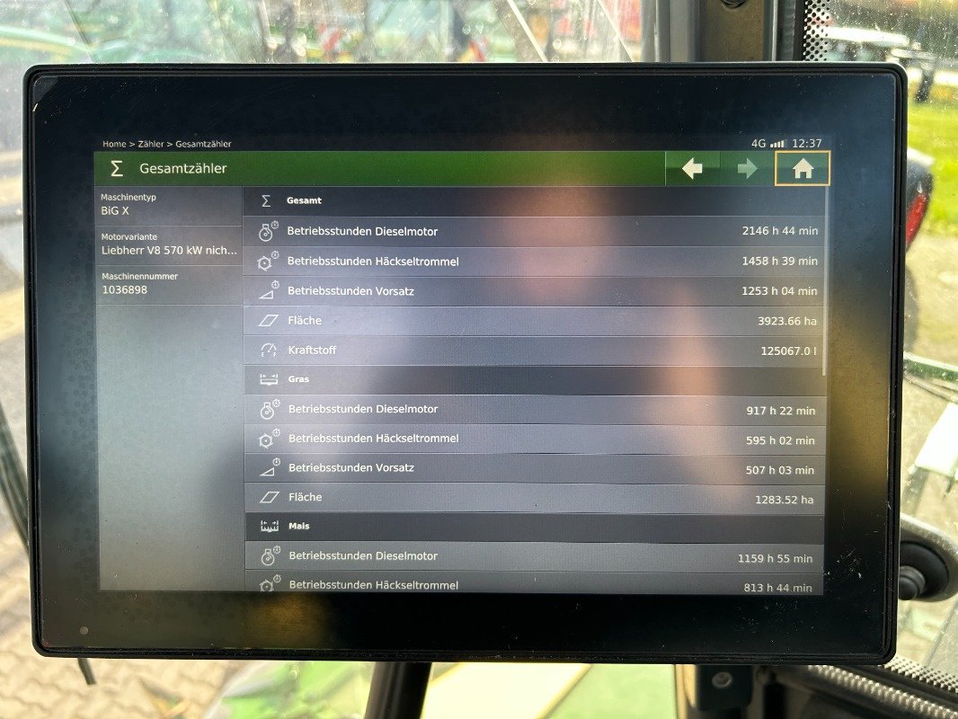 Feldhäcksler van het type Krone BigX 780, Gebrauchtmaschine in Sittensen (Foto 10)