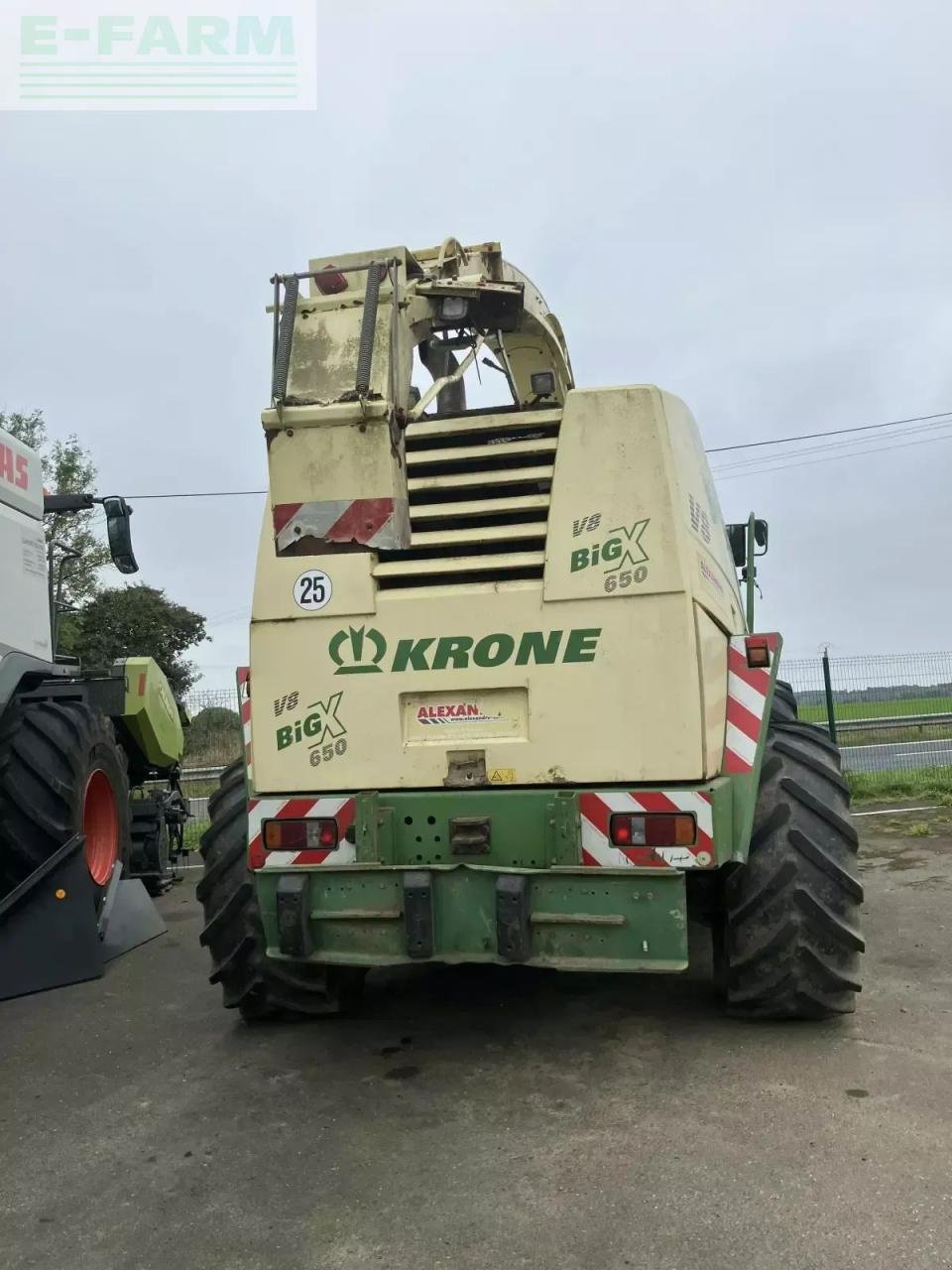 Feldhäcksler tip Krone ensileuse krone big x 650, Gebrauchtmaschine in PLOUIGNEAU (Poză 3)