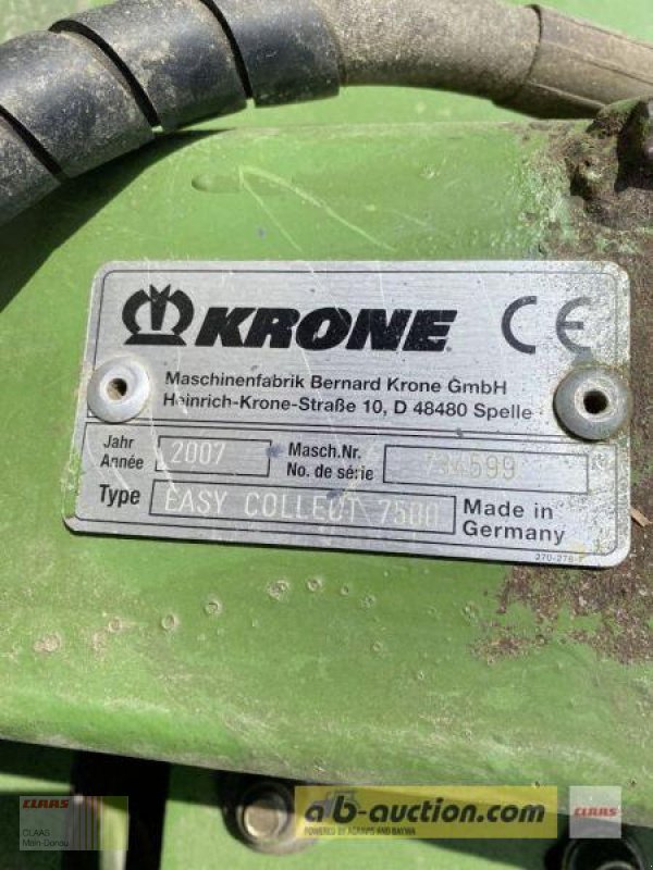 Feldhäcksler типа Krone GEBR. BIG X 650, Gebrauchtmaschine в Wassertrüdingen (Фотография 4)