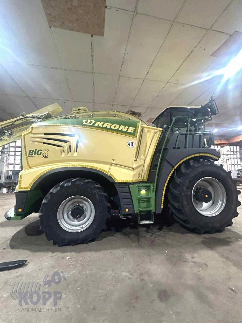 Feldhäcksler des Typs Krone Krone Big X780 Allrad Steindetektor NIR, XCollect 900 Getreidemaschine, Gebrauchtmaschine in Schutterzell (Bild 4)