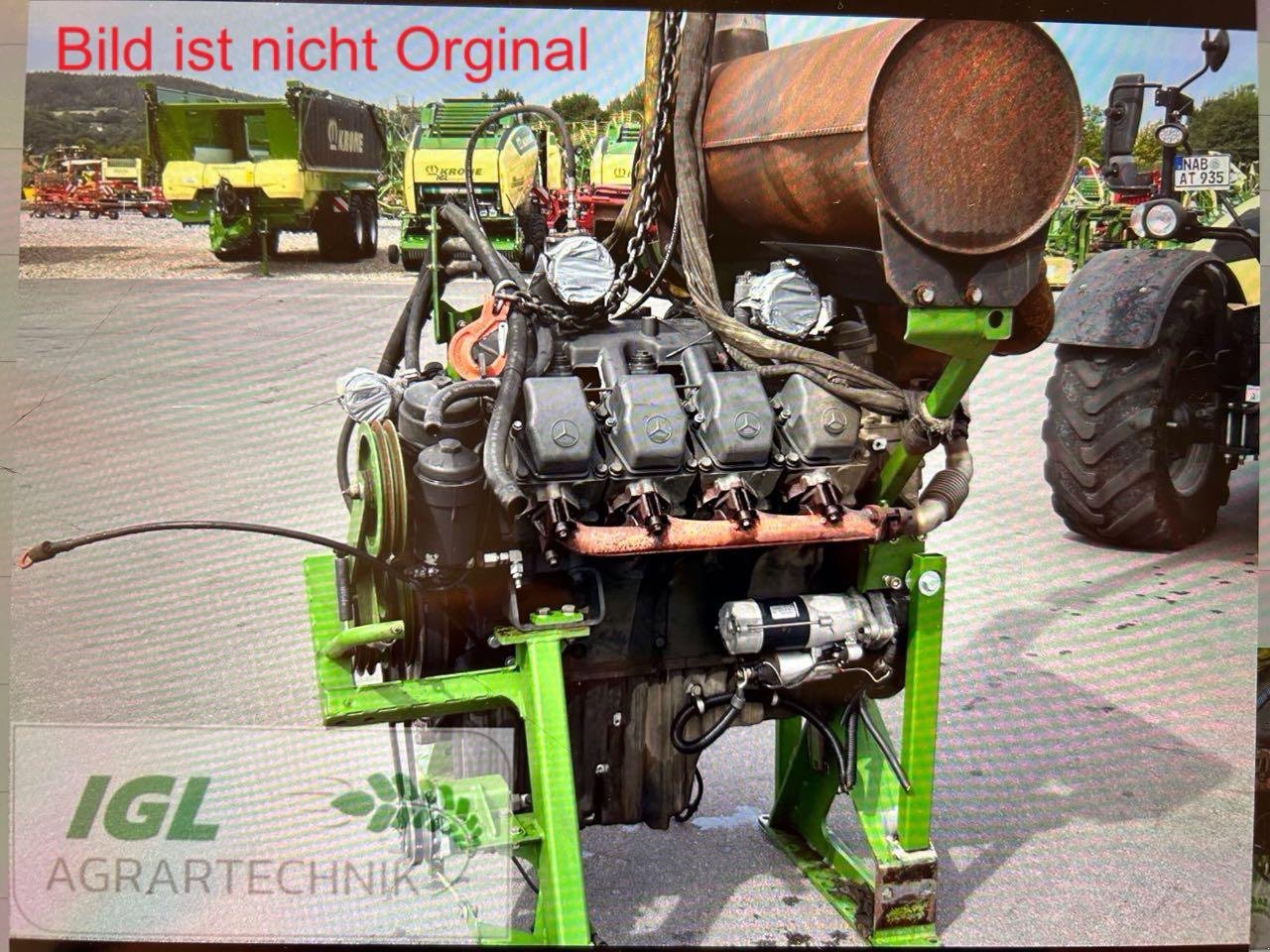 Feldhäcksler типа Krone Mercedes OM 502 LA, Gebrauchtmaschine в Nabburg (Фотография 1)