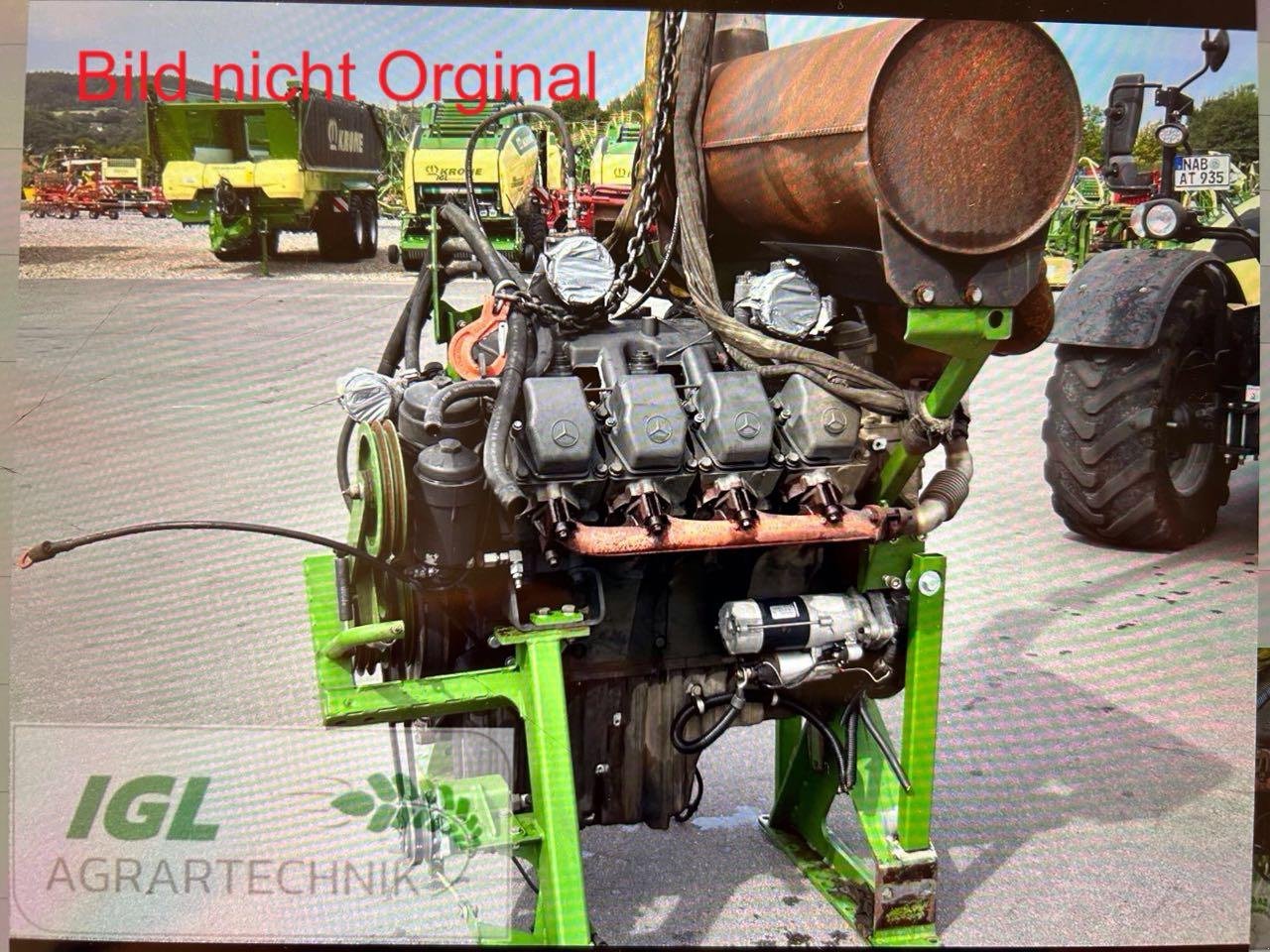 Feldhäcksler типа Krone Mercedes OM 502 LA, Gebrauchtmaschine в Nabburg (Фотография 6)