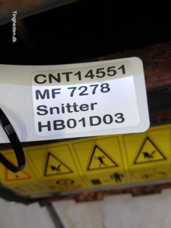 Feldhäcksler des Typs Massey Ferguson 7278, Gebrauchtmaschine in Hemmet (Bild 23)