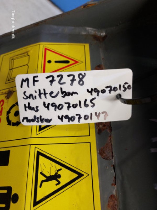 Feldhäcksler des Typs Massey Ferguson 7278, Gebrauchtmaschine in Hemmet (Bild 22)