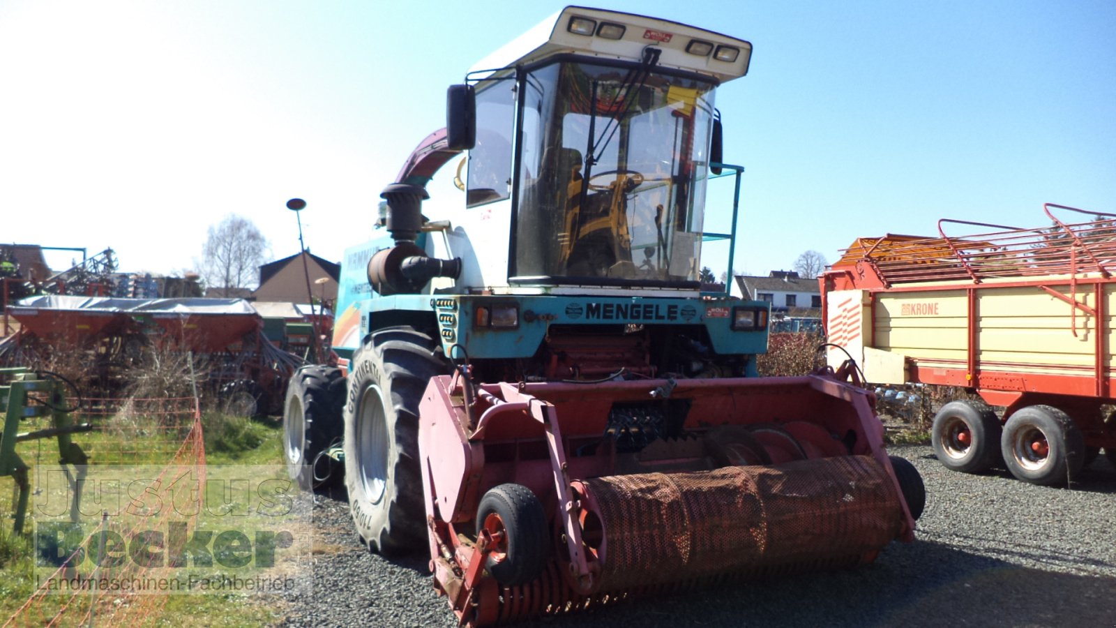 Feldhäcksler tip Mengele Mammut 6300, Gebrauchtmaschine in Weimar-Niederwalgern (Poză 1)