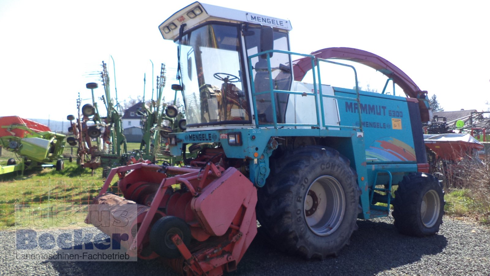 Feldhäcksler tip Mengele Mammut 6300, Gebrauchtmaschine in Weimar-Niederwalgern (Poză 2)