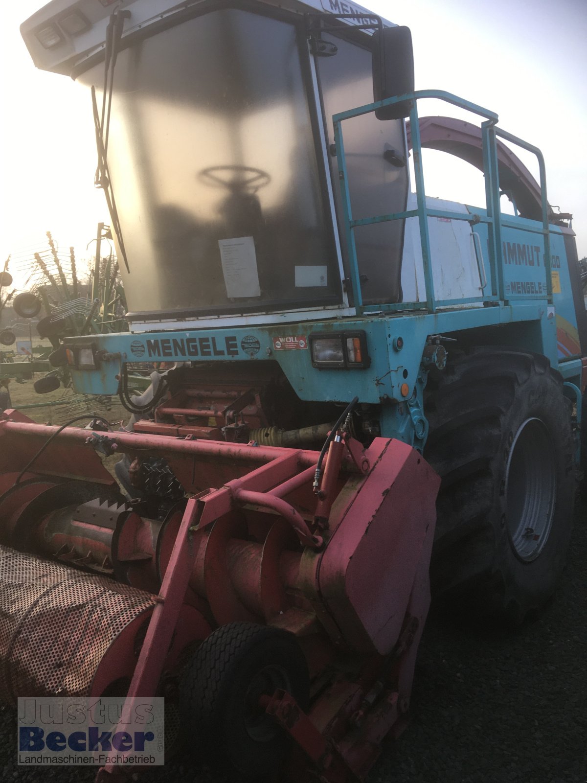 Feldhäcksler tip Mengele Mammut 6300, Gebrauchtmaschine in Weimar-Niederwalgern (Poză 3)