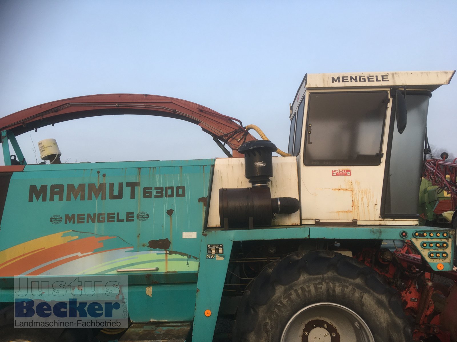 Feldhäcksler tip Mengele Mammut 6300, Gebrauchtmaschine in Weimar-Niederwalgern (Poză 4)