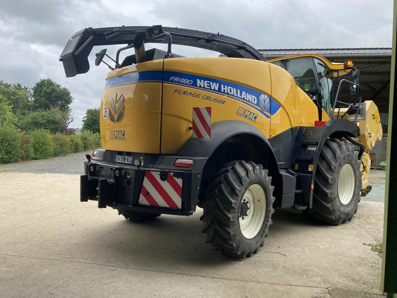 Feldhäcksler za tip New Holland FR 480 FORAGE CRUISER, Gebrauchtmaschine u ST CLEMENT DE LA PLACE (Slika 9)