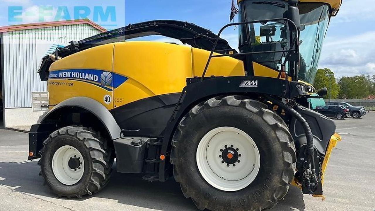 Feldhäcksler des Typs New Holland fr 550 häcksler inkl. kemper pickup mais gebiss, Gebrauchtmaschine in ANRODE / OT LENGEFELD (Bild 8)