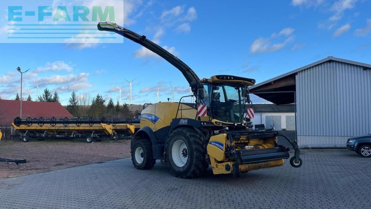 Feldhäcksler des Typs New Holland fr 550 häcksler inkl. pickup und maisgebiss, Gebrauchtmaschine in ANRODE / OT LENGEFELD (Bild 1)