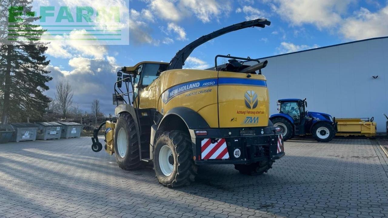 Feldhäcksler des Typs New Holland fr 550 häcksler inkl. pickup und maisgebiss, Gebrauchtmaschine in ANRODE / OT LENGEFELD (Bild 3)