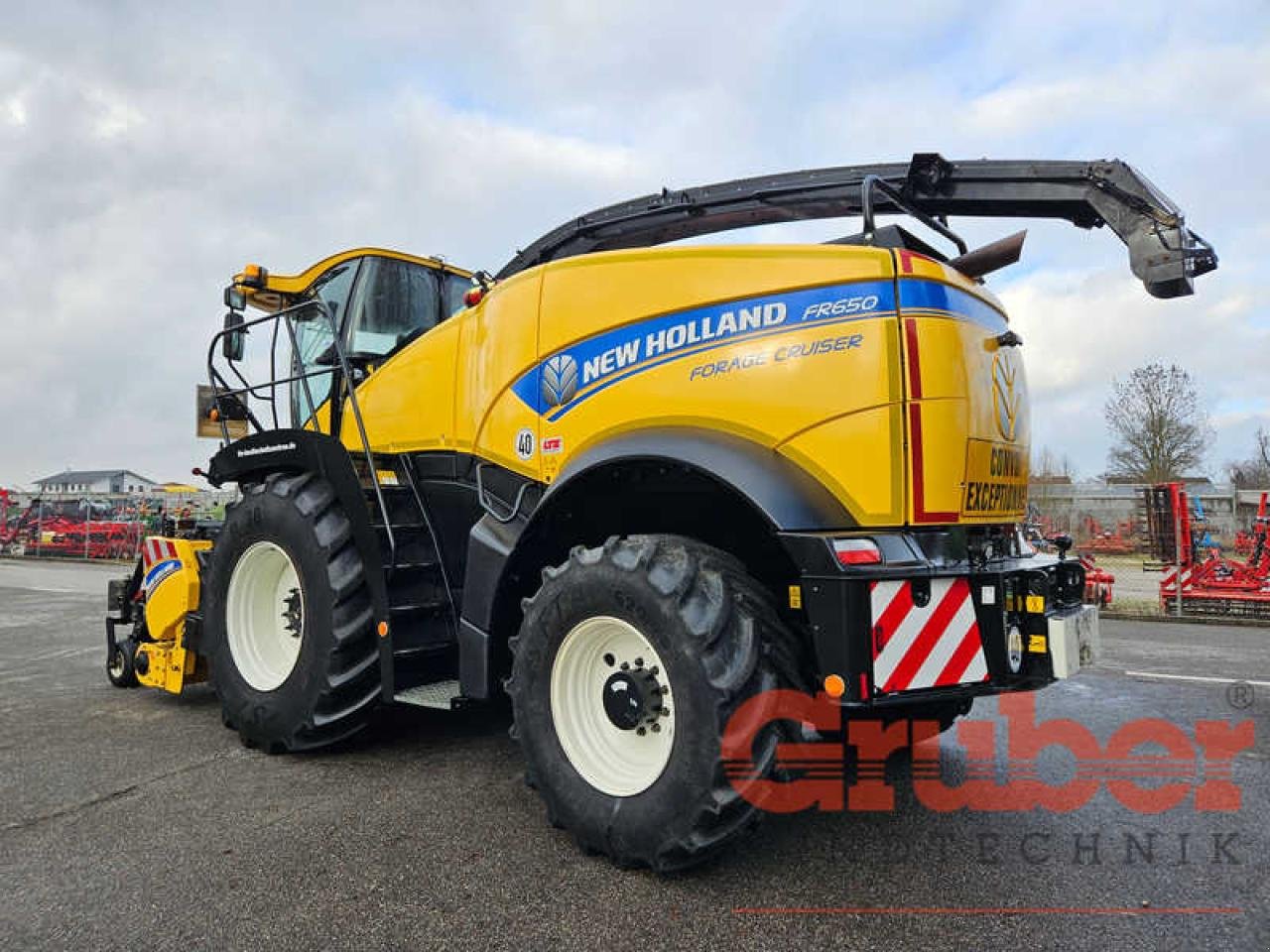 Feldhäcksler des Typs New Holland FR 650, Gebrauchtmaschine in Ampfing (Bild 7)