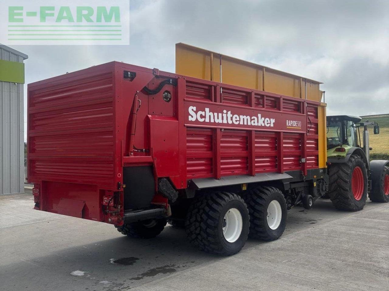 Feldhäcksler Türe ait Schuitemaker USED 580V, Gebrauchtmaschine içinde WHAUPHILL, NEWTON STUART (resim 2)