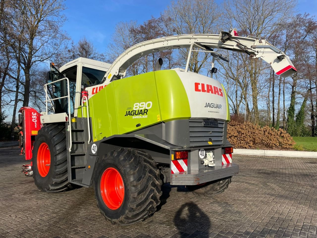 Feldhäcksler typu Sonstige Claas Jaguar 890 speedstar 2012, Gebrauchtmaschine w Vriezenveen (Zdjęcie 4)
