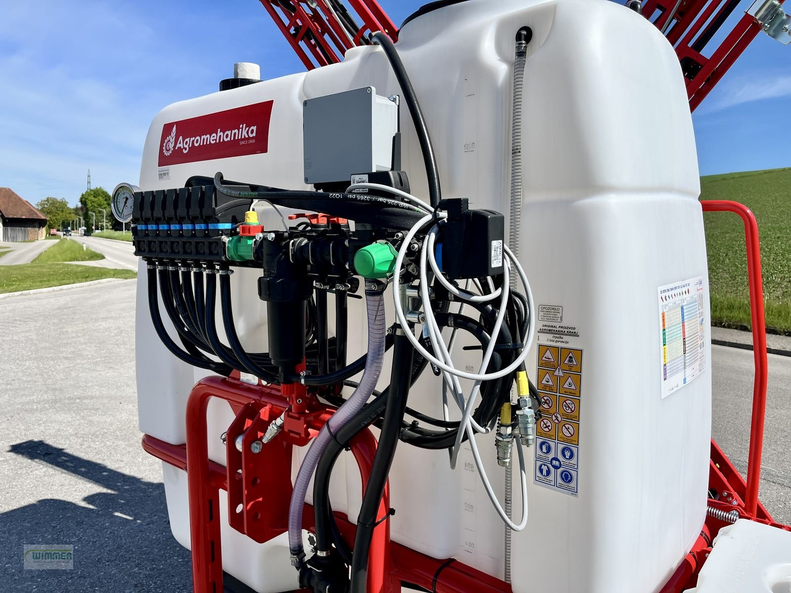 Feldspritze Türe ait Agromehanika AGS 1200 - Feldspritze 15m, Neumaschine içinde Kematen (resim 17)