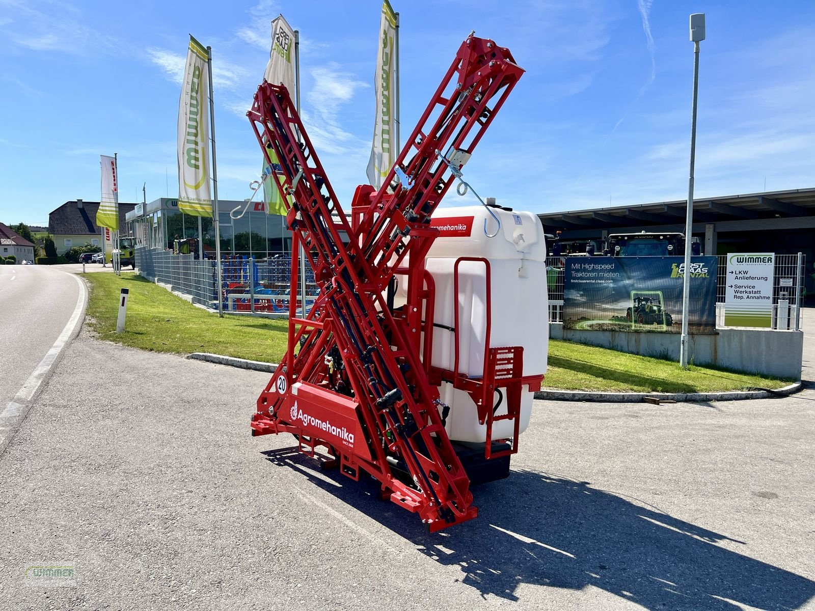 Feldspritze Türe ait Agromehanika AGS 1200 - Feldspritze 15m, Neumaschine içinde Kematen (resim 8)