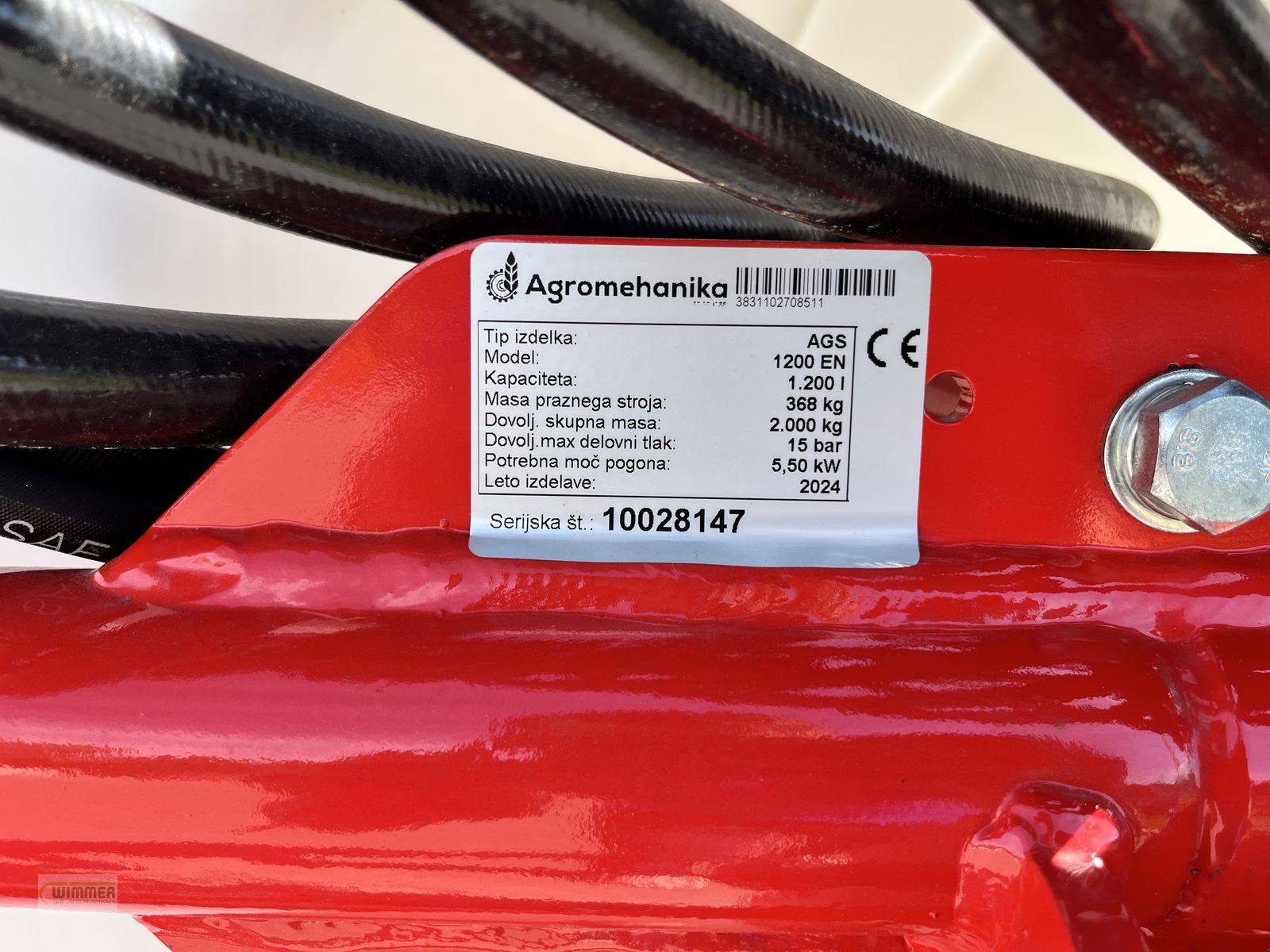 Feldspritze Türe ait Agromehanika AGS 1200 - Feldspritze 15m, Neumaschine içinde Kematen (resim 16)