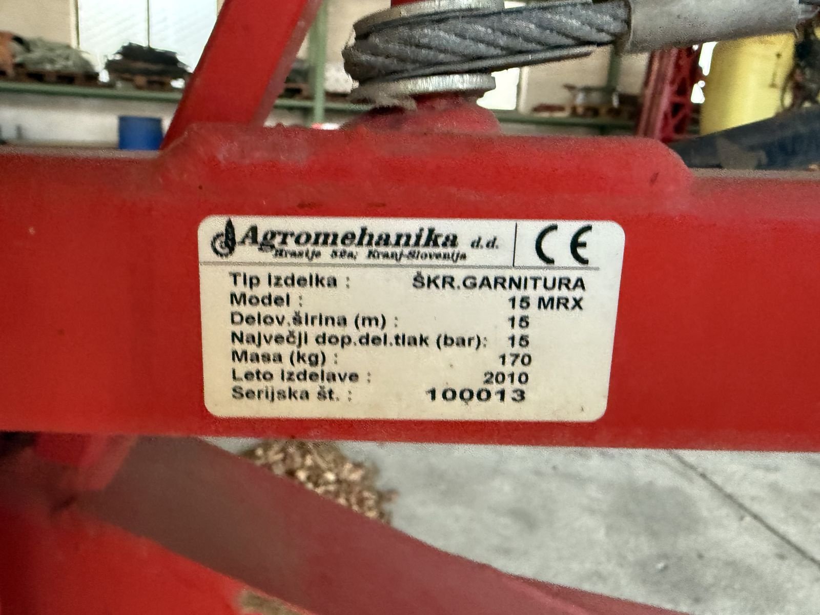 Feldspritze des Typs Agromehanika Feldspritze AGS 800 mit 15 Meter Balken, Gebrauchtmaschine in Hohenruppersdorf (Bild 5)