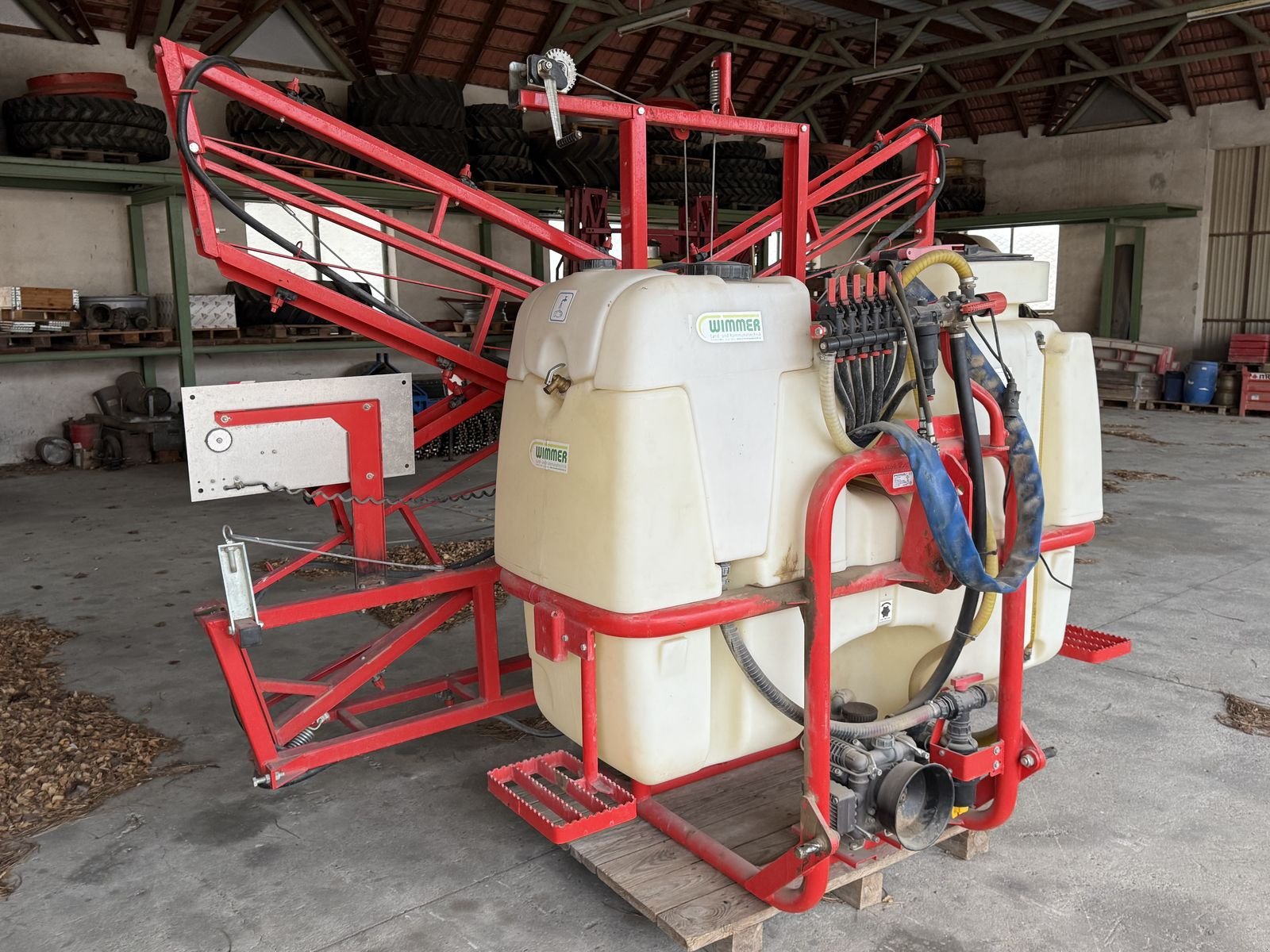 Feldspritze des Typs Agromehanika Feldspritze AGS 800 mit 15 Meter Balken, Gebrauchtmaschine in Hohenruppersdorf (Bild 1)