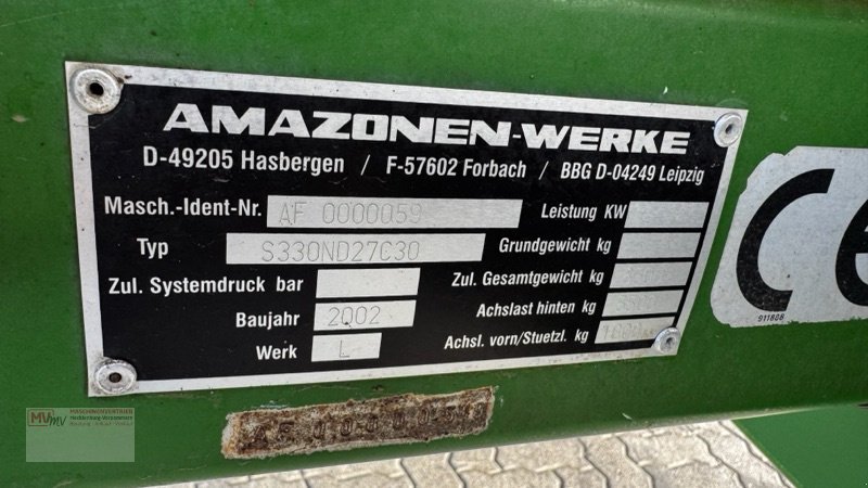Feldspritze del tipo Amazone-BBG S330 NOVA 27m, Gebrauchtmaschine In Neubrandenburg (Immagine 16)