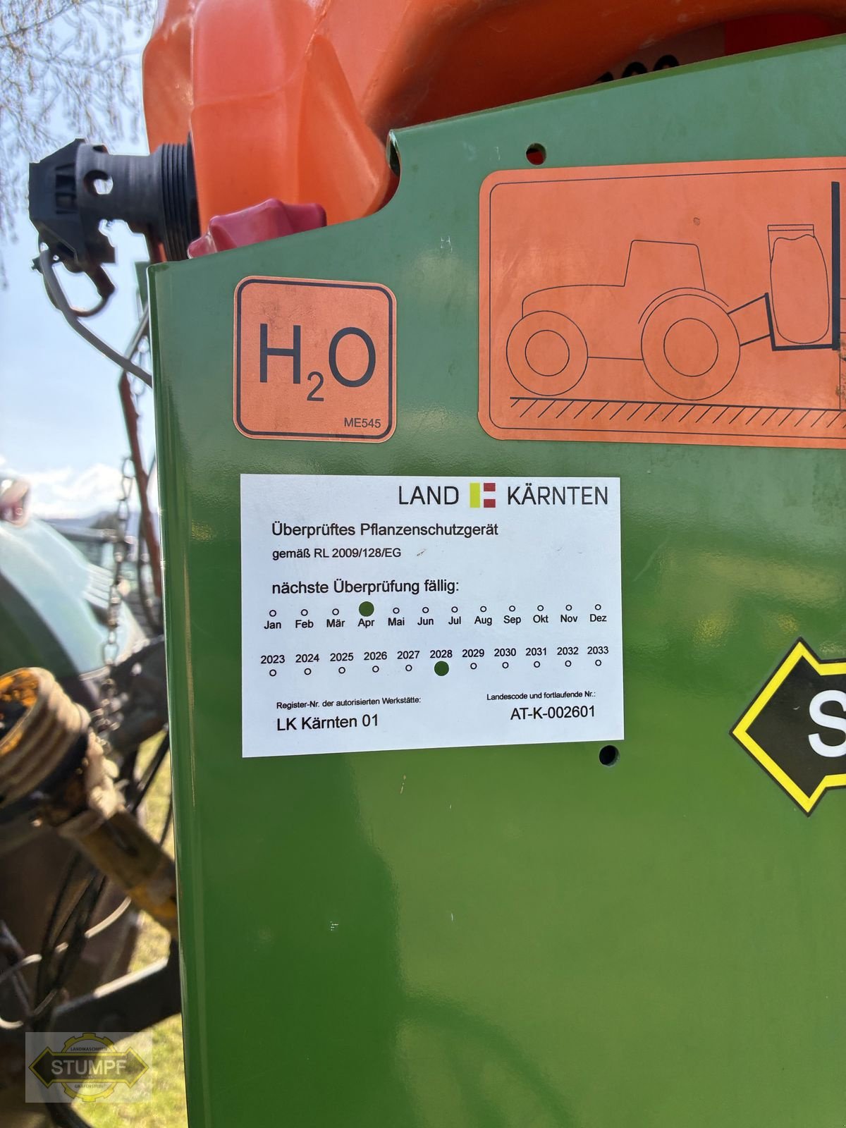 Feldspritze типа Amazone Amzone, Gebrauchtmaschine в Grafenstein (Фотография 6)