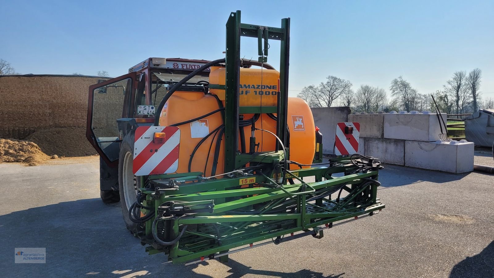 Feldspritze tip Amazone UF 1000, Gebrauchtmaschine in Altenberge (Poză 4)