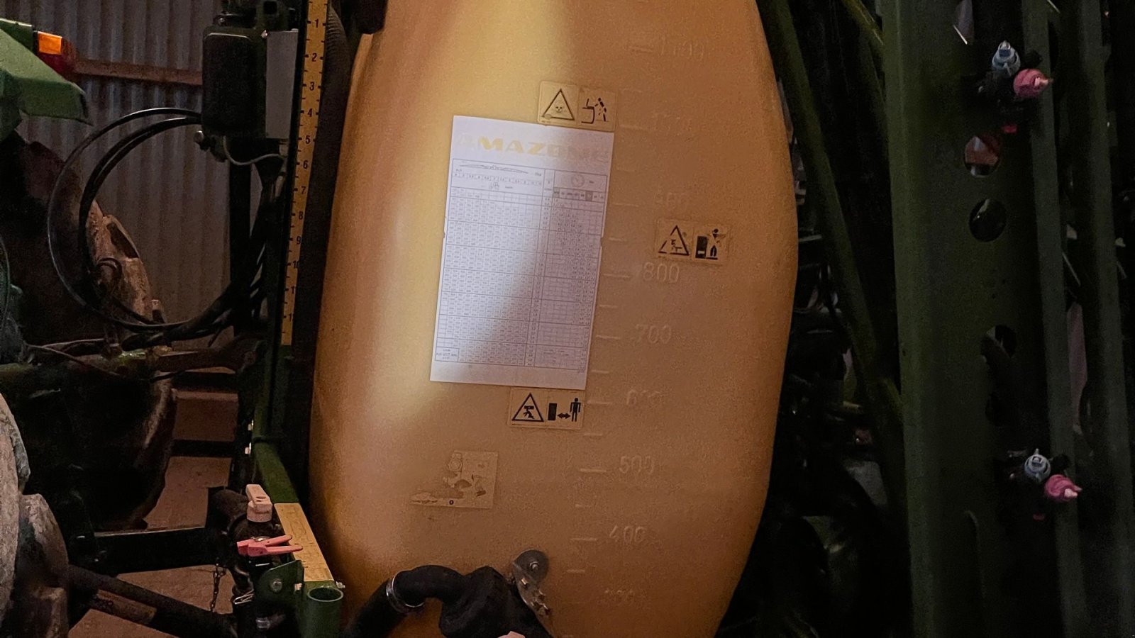 Feldspritze typu Amazone UF 1200, Gebrauchtmaschine v Bredsten (Obrázek 5)