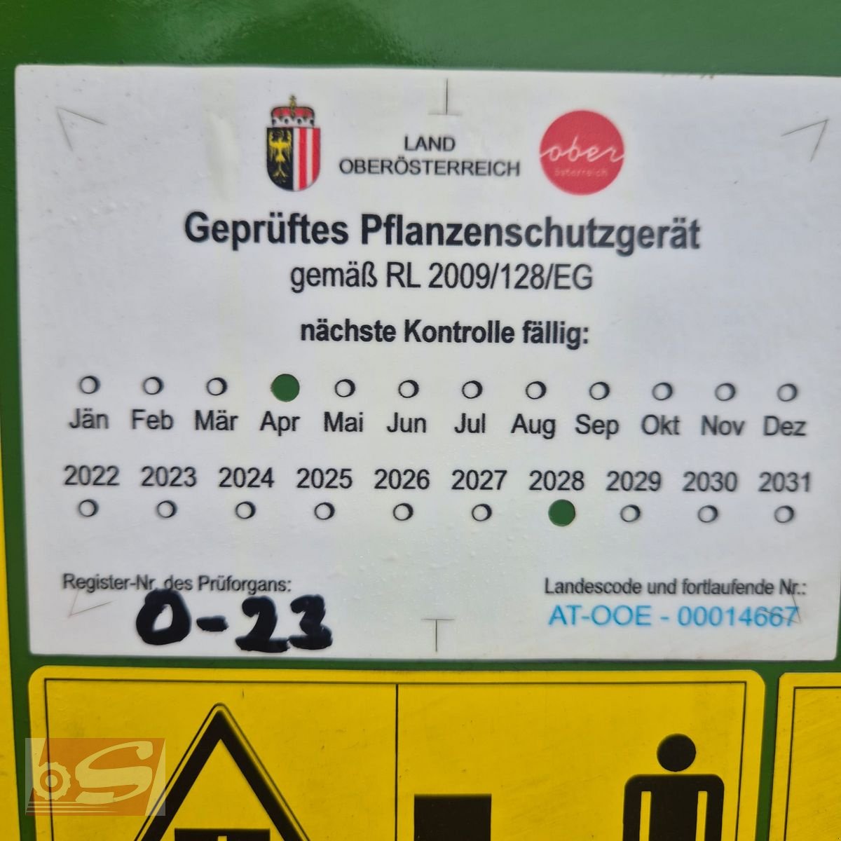 Feldspritze типа Amazone UF 1201 15m ISOBUS, Gebrauchtmaschine в Offenhausen (Фотография 3)