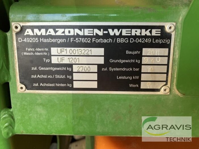 Feldspritze a típus Amazone UF 1201, Gebrauchtmaschine ekkor: Northeim (Kép 5)