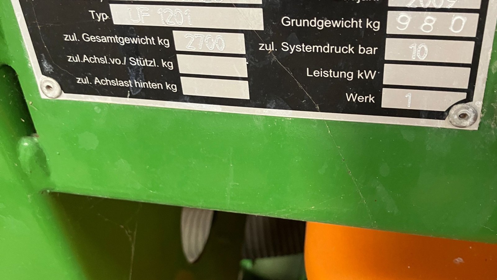 Feldspritze za tip Amazone UF 1201, Gebrauchtmaschine u Rødekro (Slika 4)