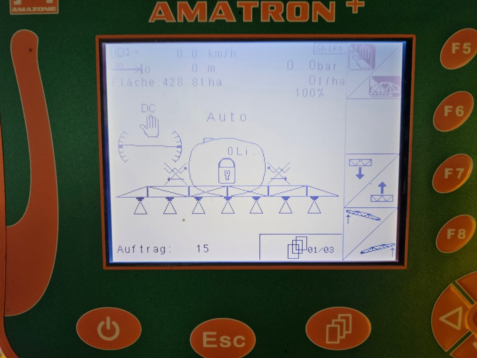 Feldspritze типа Amazone UF 1201, Gebrauchtmaschine в Offingen (Фотография 17)