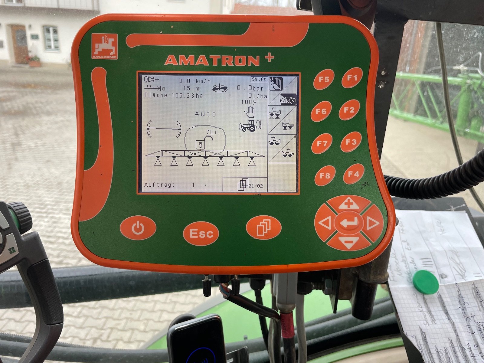 Feldspritze des Typs Amazone UF 1501, Gebrauchtmaschine in Arnstorf (Bild 10)