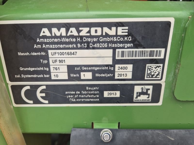 Feldspritze za tip Amazone UF 901 Feldspritze, Gebrauchtmaschine u St. Marienkirchen (Slika 18)