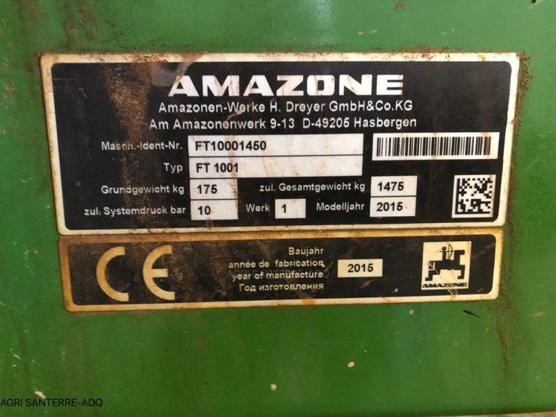 Feldspritze типа Amazone UF TWIN 2801, Gebrauchtmaschine в ROYE (Фотография 8)