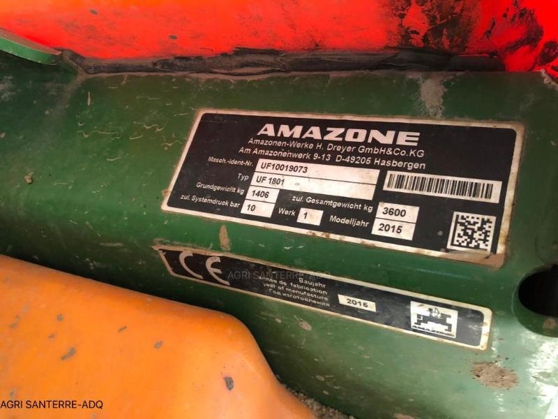 Feldspritze типа Amazone UF TWIN 2801, Gebrauchtmaschine в ROYE (Фотография 11)