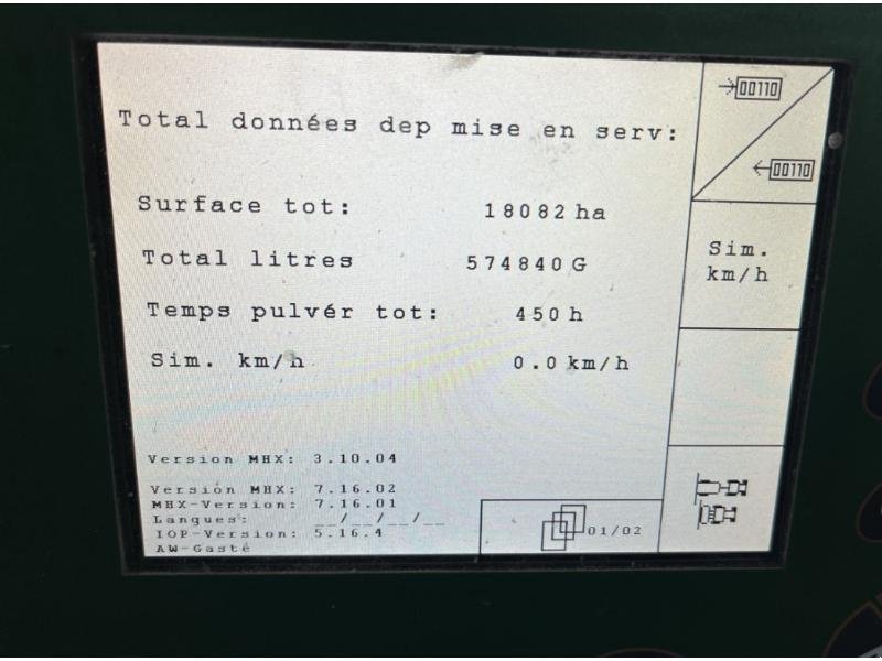 Feldspritze typu Amazone UX 3200, Gebrauchtmaschine w ROYE (Zdjęcie 7)