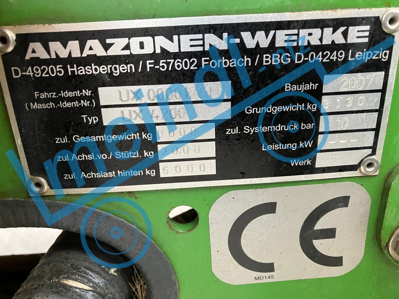 Feldspritze of the type Amazone UX 4200, Gebrauchtmaschine in Eferding (Picture 6)