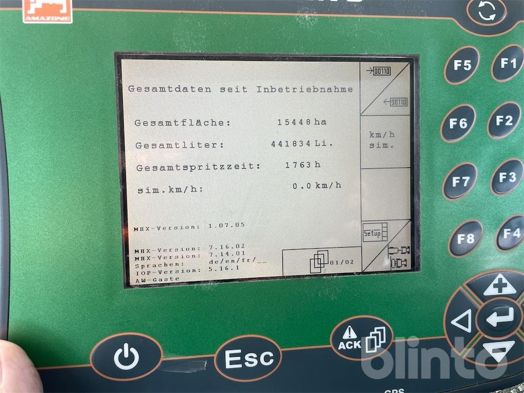 Feldspritze типа Amazone UX 4200, Gebrauchtmaschine в Düsseldorf (Фотография 6)