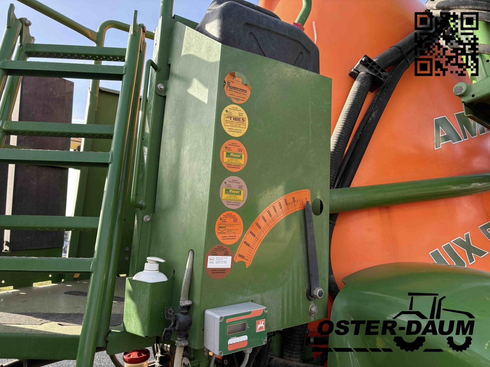 Feldspritze typu Amazone UX 5200 Super, Gebrauchtmaschine v Kaisersesch (Obrázek 15)