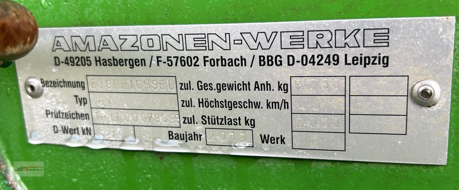 Feldspritze del tipo Amazone UX 5200, Gebrauchtmaschine In Granzin OT Greven (Immagine 16)