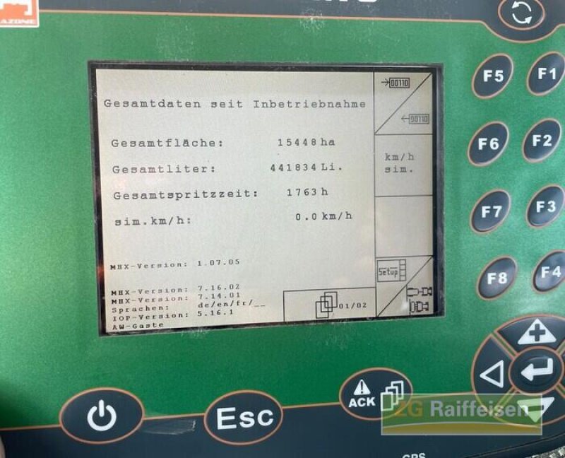 Feldspritze typu Amazone UX4200 SUPER, Gebrauchtmaschine v Bühl (Obrázek 8)