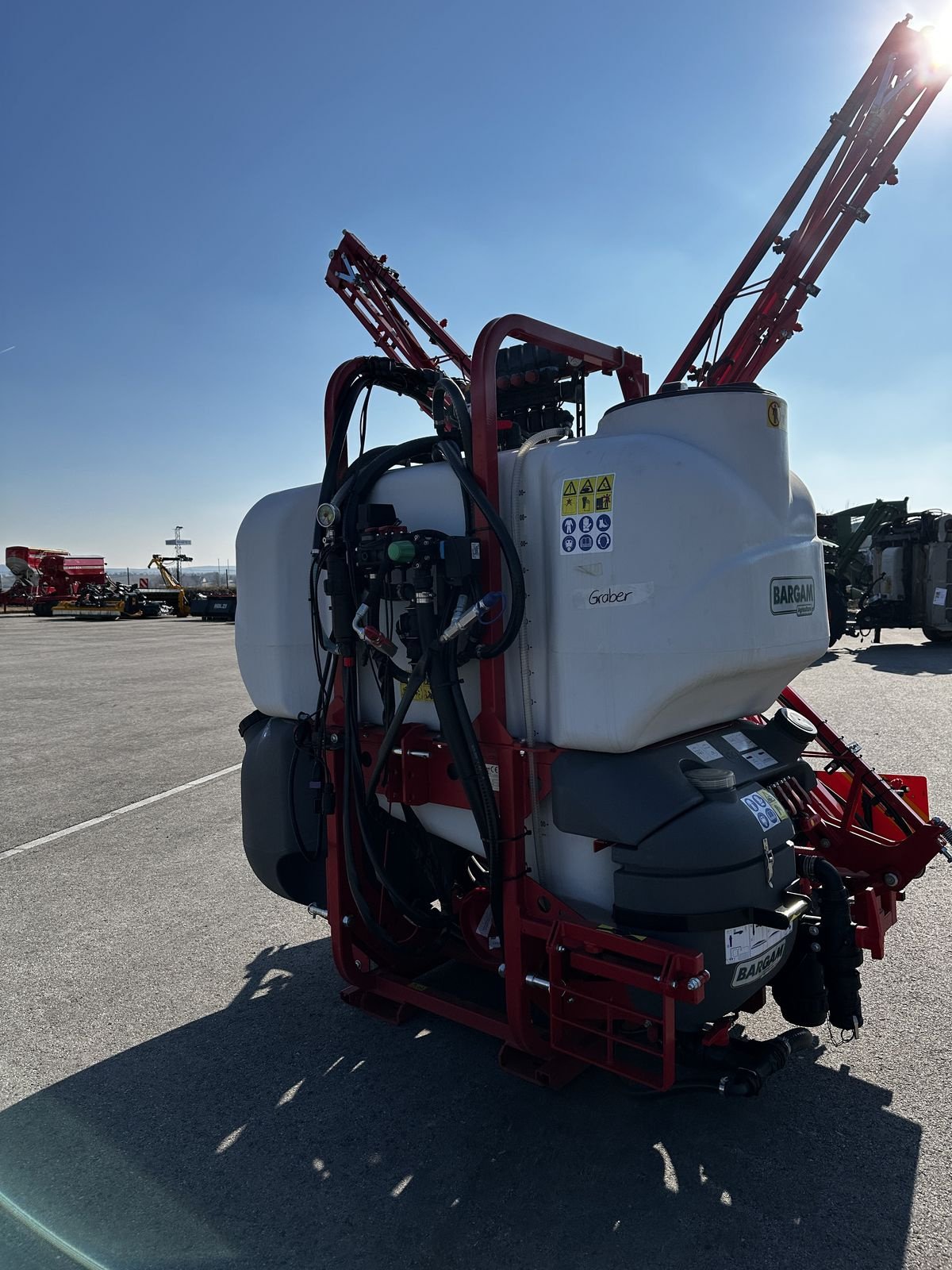 Feldspritze des Typs Bargam Mec Poly 1300/15m, Neumaschine in Grund (Bild 4)